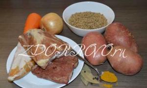 Рецепт из чечевицы: суп с копченостями Чечевичный суп с копчеными ребрами рецепт